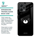 Cute Bear Glass Case for Redmi Note 12 5G