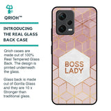 Boss Lady Glass Case for Redmi Note 12 5G