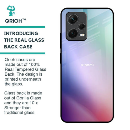 Abstract Holographic Glass Case for Redmi Note 12 5G