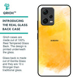 Rustic Orange Glass Case for Redmi Note 12 5G