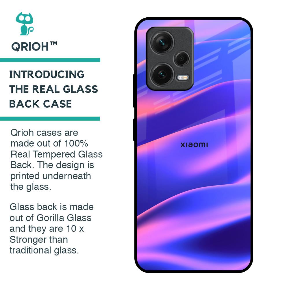 Colorful Dunes Glass Case for Redmi Note 12 5G