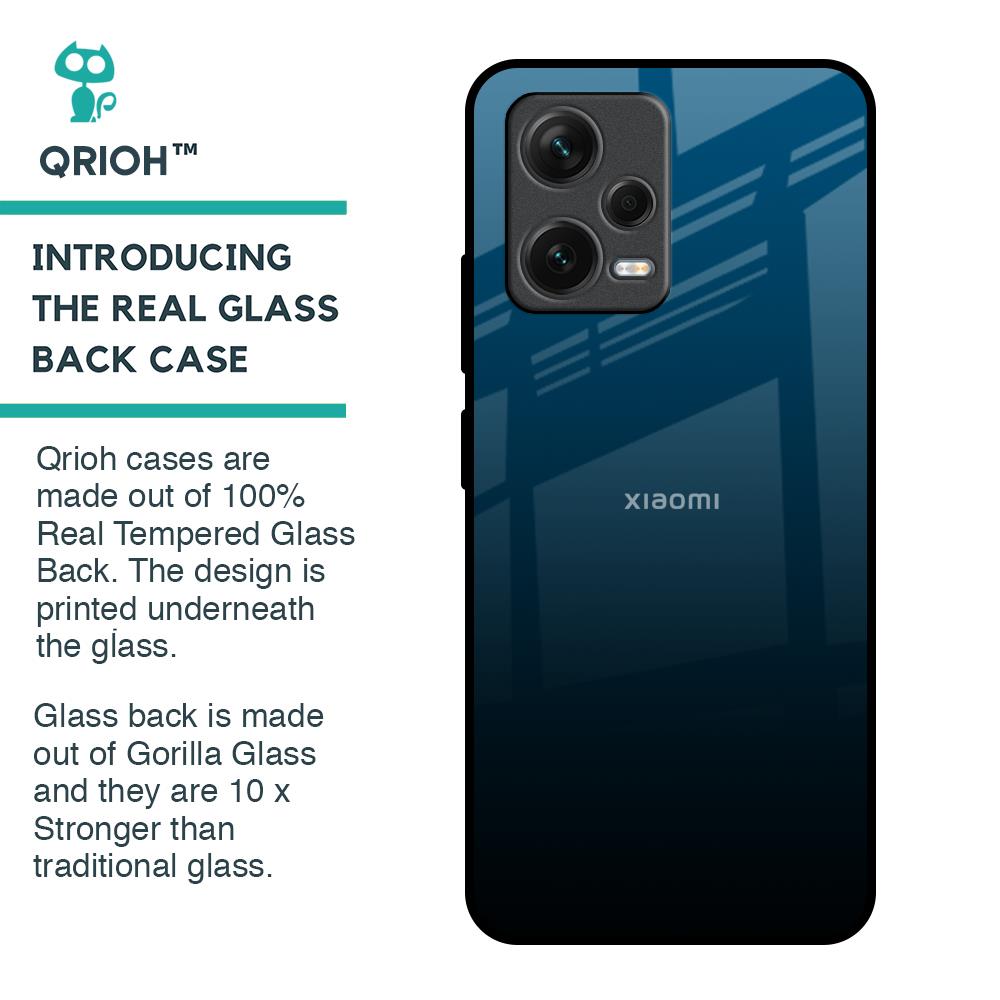 Sailor Blue Glass Case For Redmi Note 12 5G