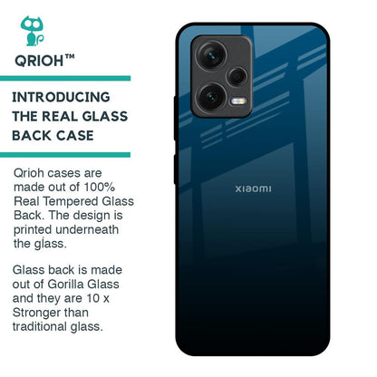 Sailor Blue Glass Case For Redmi Note 12 5G
