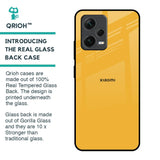 Fluorescent Yellow Glass case for Redmi Note 12 5G