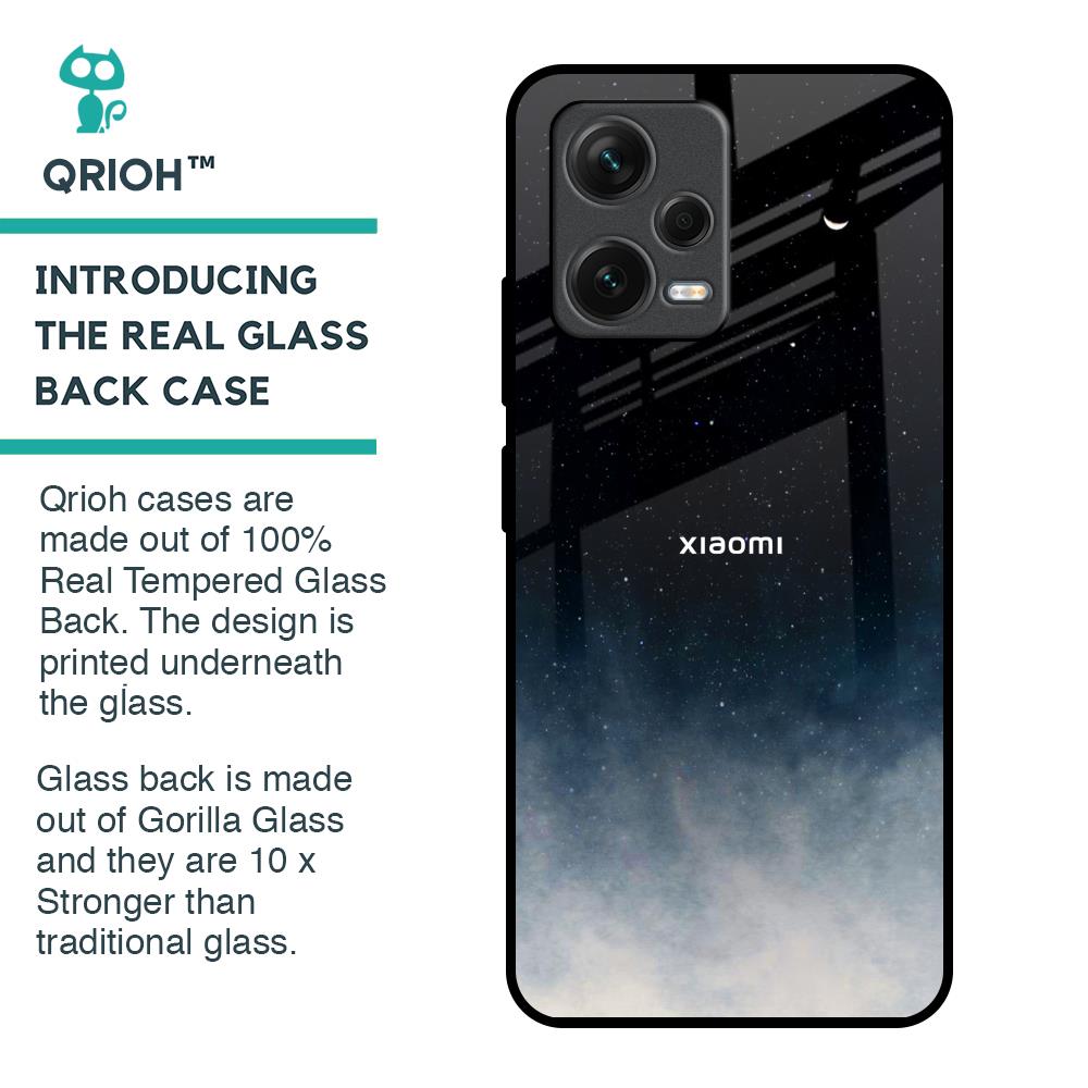 Aesthetic Sky Glass Case for Redmi Note 12 5G