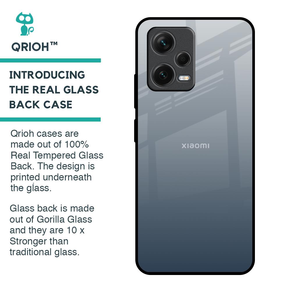 Dynamic Black Range Glass Case for Redmi Note 12 5G