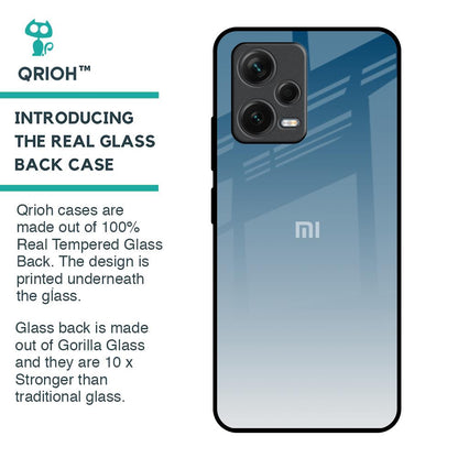 Deep Sea Space Glass Case for Redmi Note 12 5G
