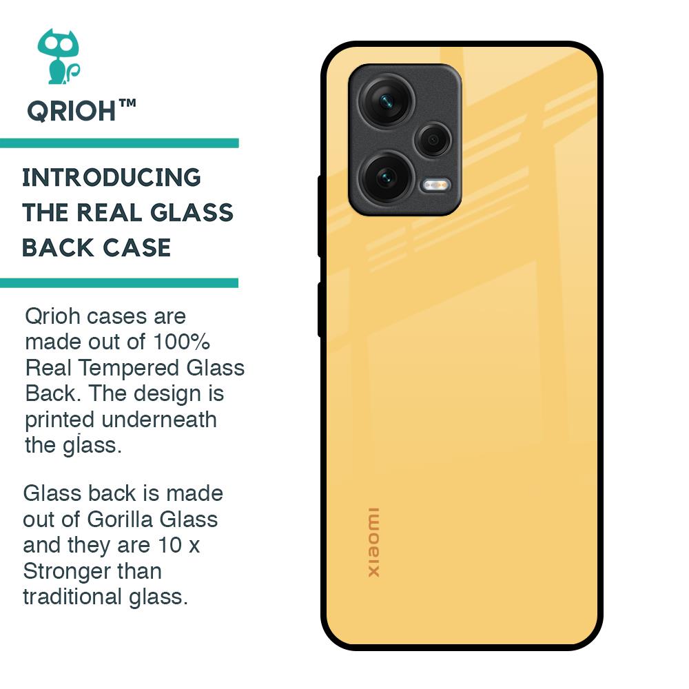 Dandelion Glass Case for Redmi Note 12 5G