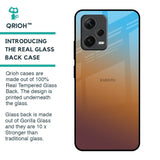 Rich Brown Glass Case for Redmi Note 12 5G