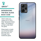 Light Sky Texture Glass Case for Redmi Note 12 5G