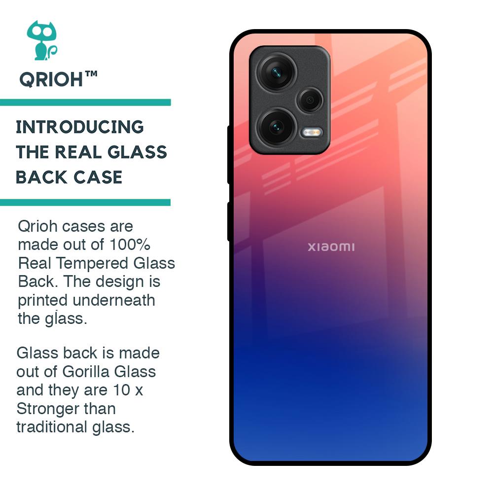 Dual Magical Tone Glass Case for Redmi Note 12 5G