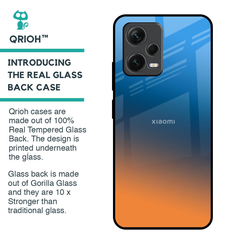 Sunset Of Ocean Glass Case for Redmi Note 12 5G