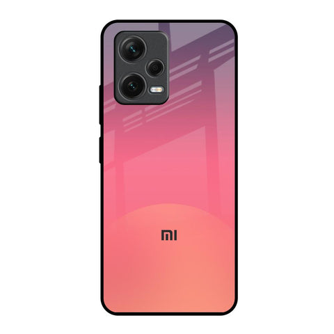 Sunset Orange Redmi Note 12 5G Glass Cases & Covers Online