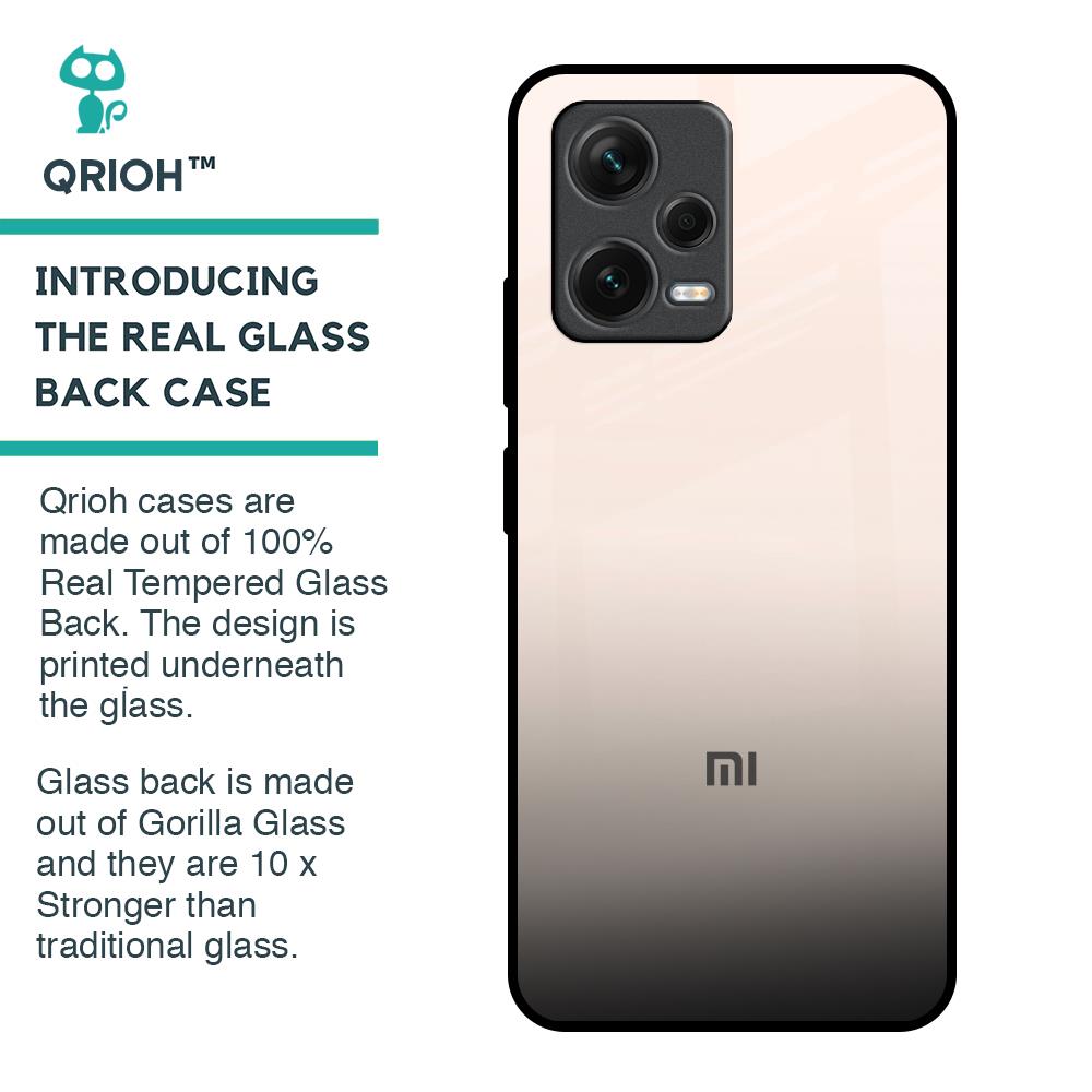 Dove Gradient Glass Case for Redmi Note 12 5G