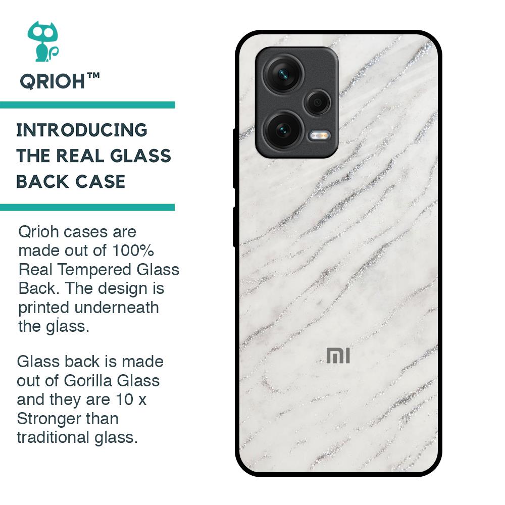 Polar Frost Glass Case for Redmi Note 12 5G