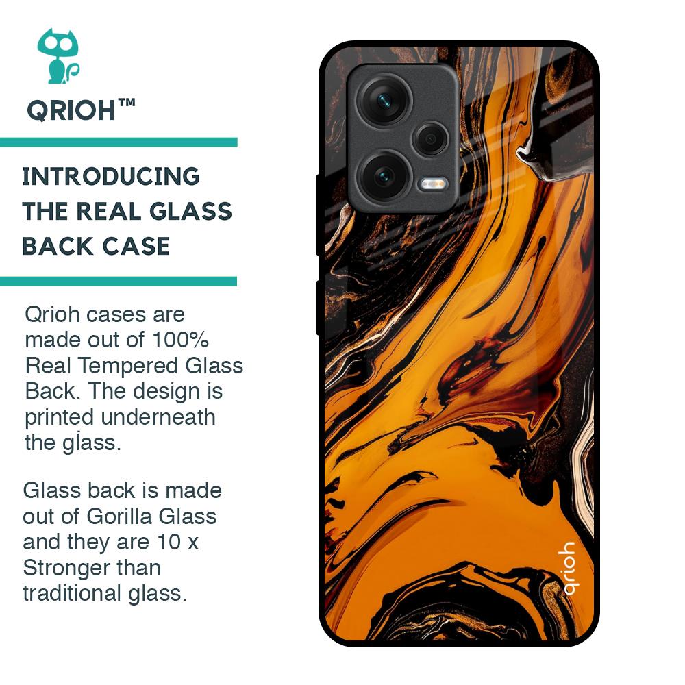 Secret Vapor Glass Case for Redmi Note 12 5G
