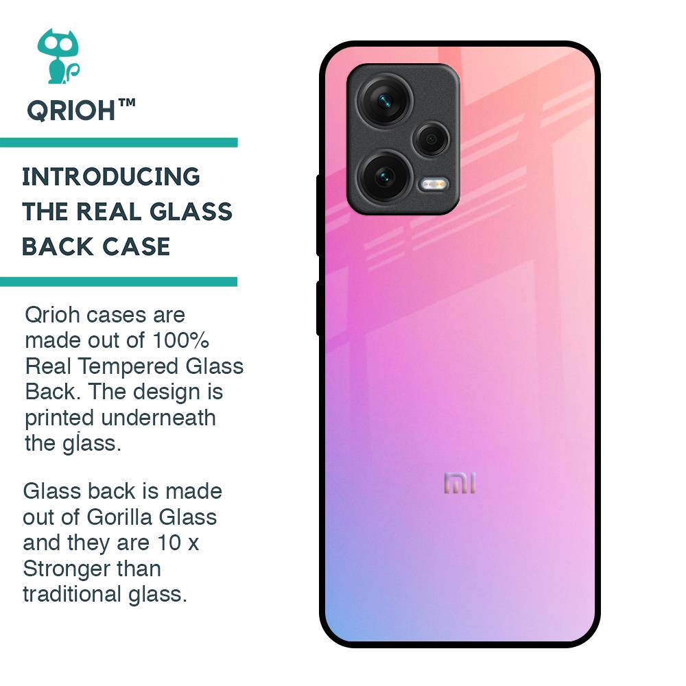 Dusky Iris Glass case for Redmi Note 12 5G