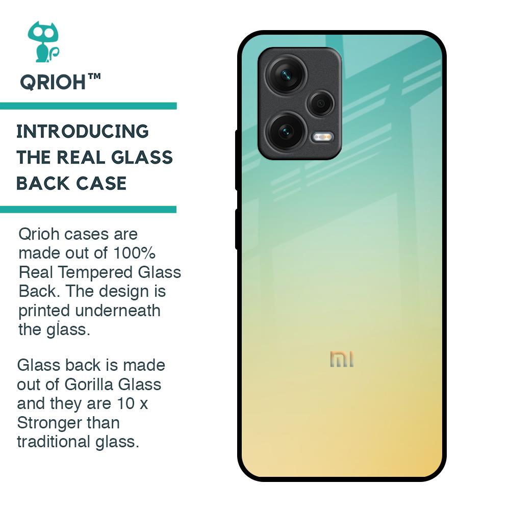 Cool Breeze Glass case for Redmi Note 12 5G