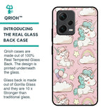 Balloon Unicorn Glass case for Redmi Note 12 5G