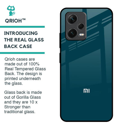 Emerald Glass Case for Redmi Note 12 5G