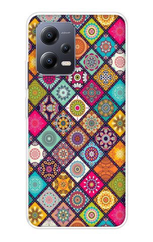 Multicolor Mandala Redmi Note 12 5G Back Cover