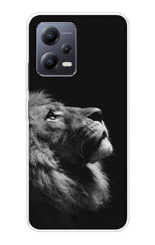 Lion Looking to Sky Redmi Note 12 5G Back Cover