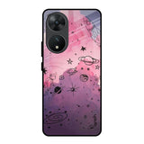 Space Doodles Vivo T2 5G Glass Back Cover Online