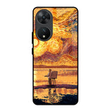 Sunset Vincent Vivo T2 5G Glass Back Cover Online