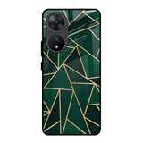 Abstract Green Vivo T2 5G Glass Back Cover Online