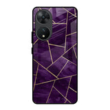 Geometric Purple Vivo T2 5G Glass Back Cover Online