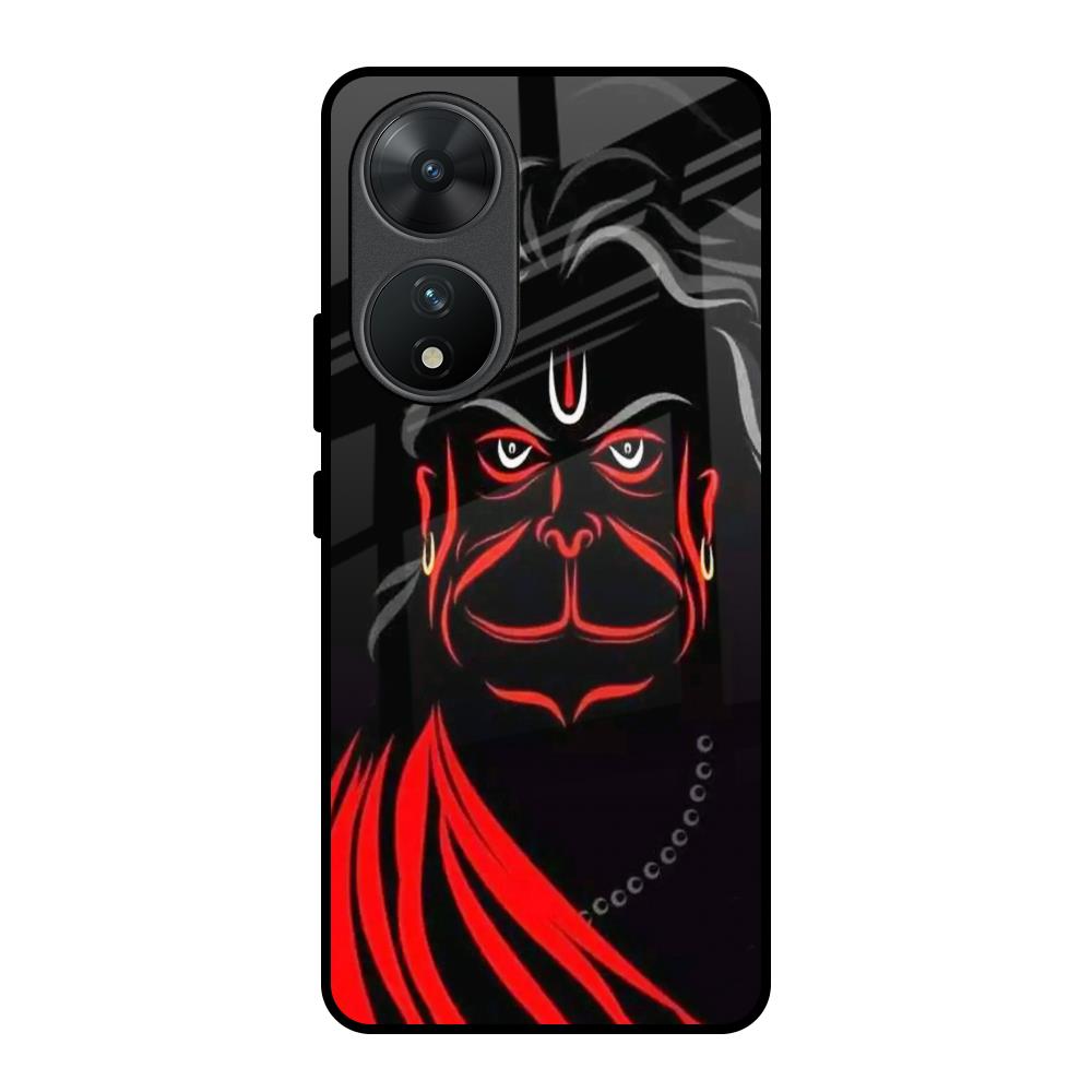 Lord Hanuman Vivo T2 5G Glass Back Cover Online