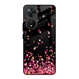 Heart Rain Fall Vivo T2 5G Glass Back Cover Online