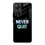Never Quit Vivo T2 5G Glass Back Cover Online