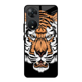 Angry Tiger Vivo T2 5G Glass Back Cover Online
