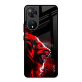 Red Angry Lion Vivo T2 5G Glass Back Cover Online