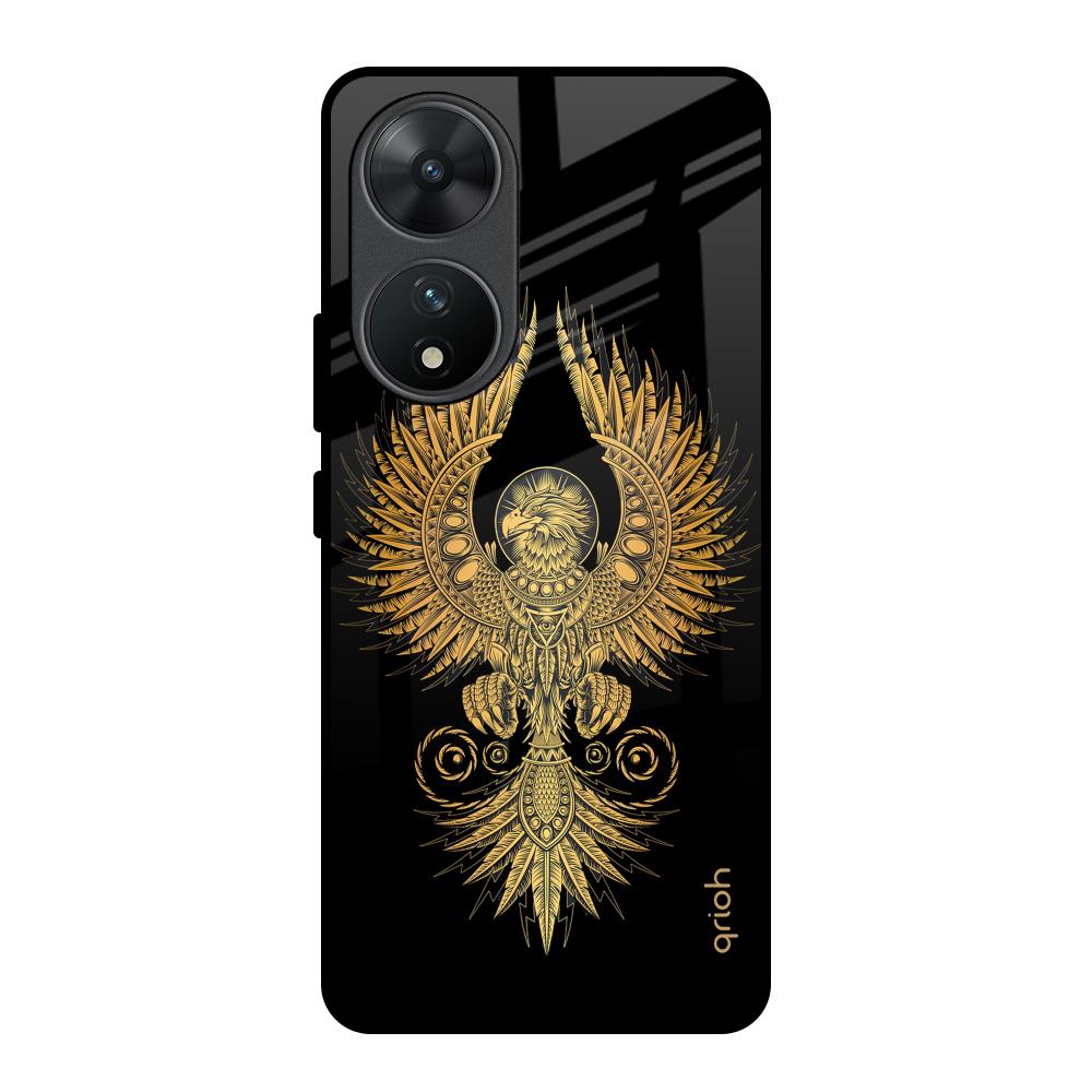Mythical Phoenix Art Vivo T2 5G Glass Back Cover Online