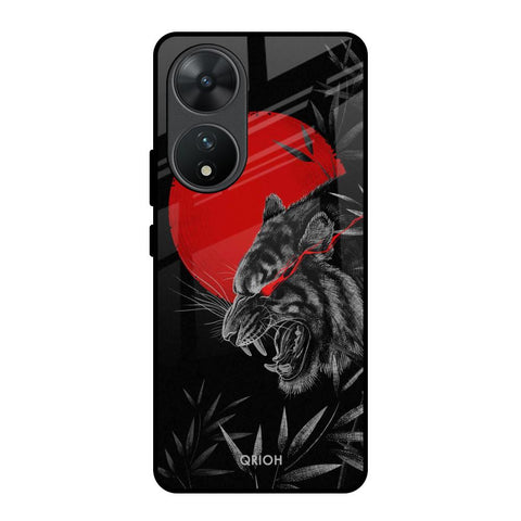 Red Moon Tiger Vivo T2 5G Glass Back Cover Online