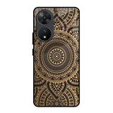 Luxury Mandala Vivo T2 5G Glass Back Cover Online