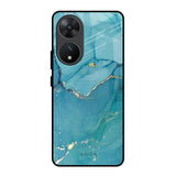 Blue Golden Glitter Vivo T2 5G Glass Back Cover Online