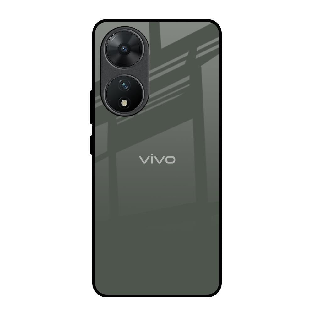 Charcoal Vivo T2 5G Glass Back Cover Online