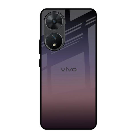 Grey Ombre Vivo T2 5G Glass Back Cover Online