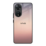 Golden Mauve Vivo T2 5G Glass Back Cover Online