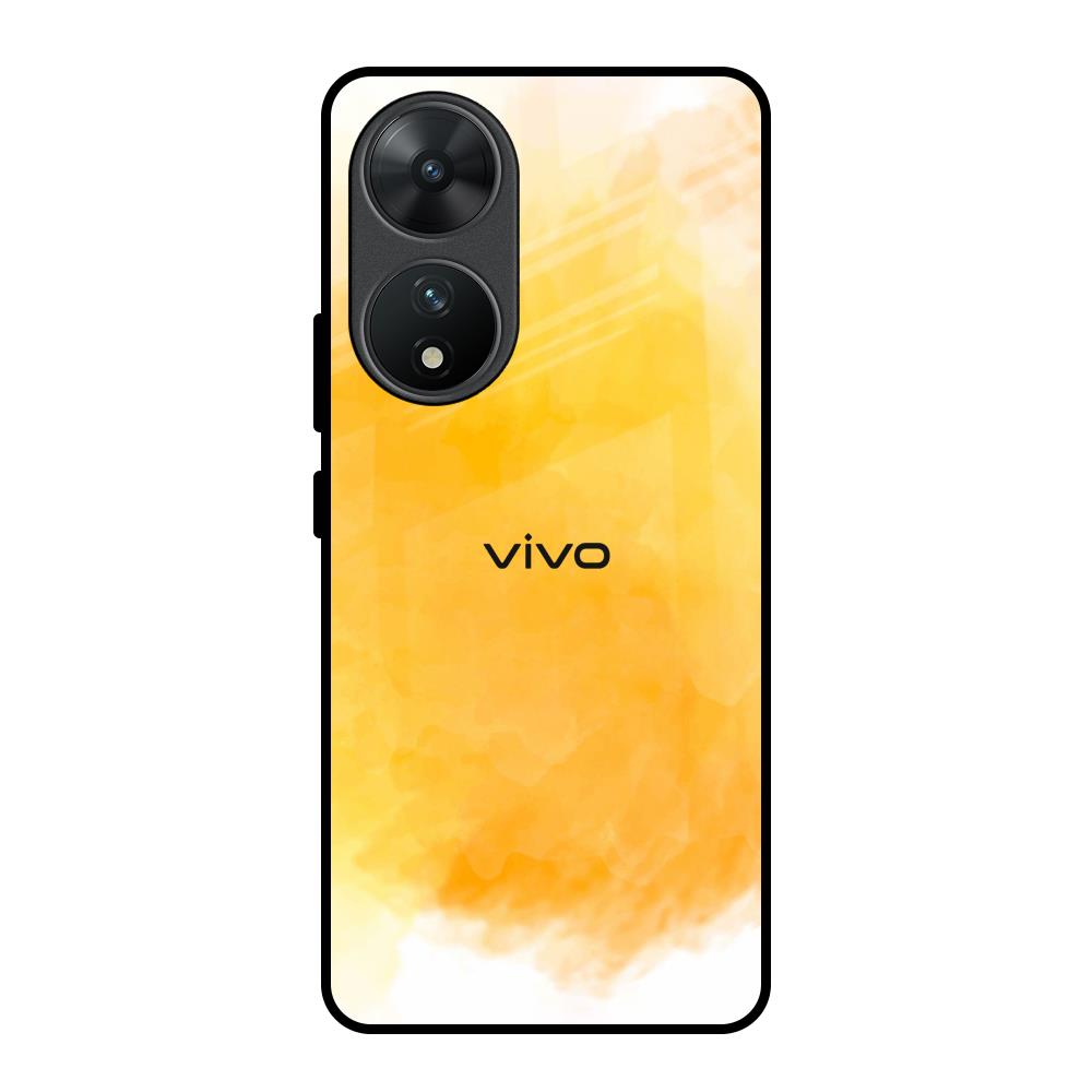 Rustic Orange Vivo T2 5G Glass Back Cover Online