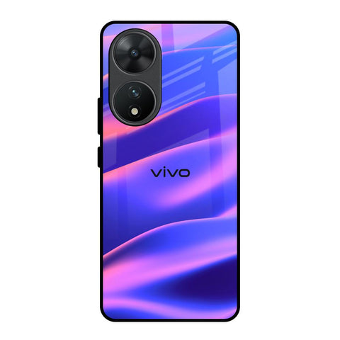 Colorful Dunes Vivo T2 5G Glass Back Cover Online