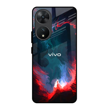 Brush Art Vivo T2 5G Glass Back Cover Online