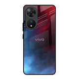 Smokey Watercolor Vivo T2 5G Glass Back Cover Online