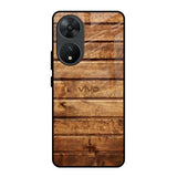 Wooden Planks Vivo T2 5G Glass Back Cover Online