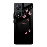 Fly Butterfly Vivo T2 5G Glass Back Cover Online
