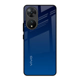 Very Blue Vivo T2 5G Glass Back Cover Online