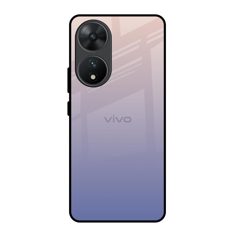 Rose Hue Vivo T2 5G Glass Back Cover Online